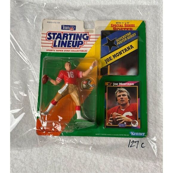 Kenner Starting Lineup Joe Montana 1992 San Francisco 49er's NFL - Picture 10 of 10